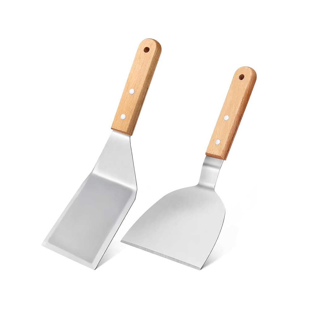 Okonomiyaki Spatula - Набор металлических лопаток-шпателей LMETJMA из нержавеющей