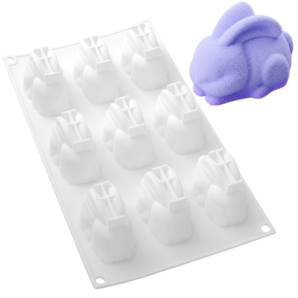 Силиконовая форма для шоколадн – обзор и цена Bunny Cake Mold