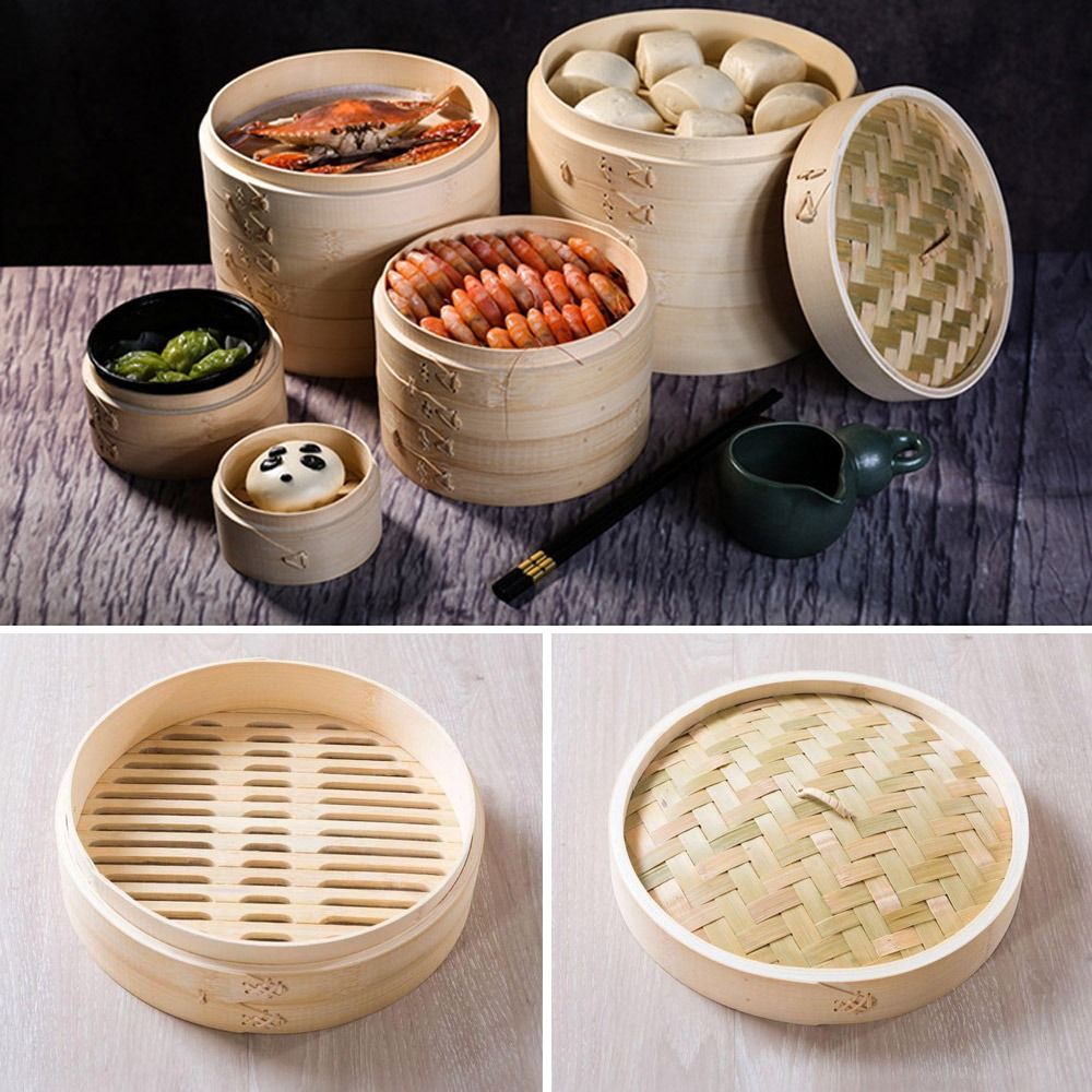 Китайская пароварка, бамбукова – обзор и цена Bao Steamer Bamboo